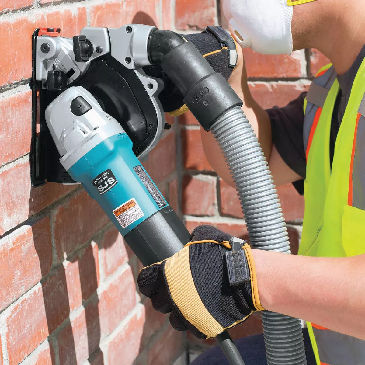 Makita 5 In. 13-Amp SJS High-Power Angle Grinder with Lock On - photo 12