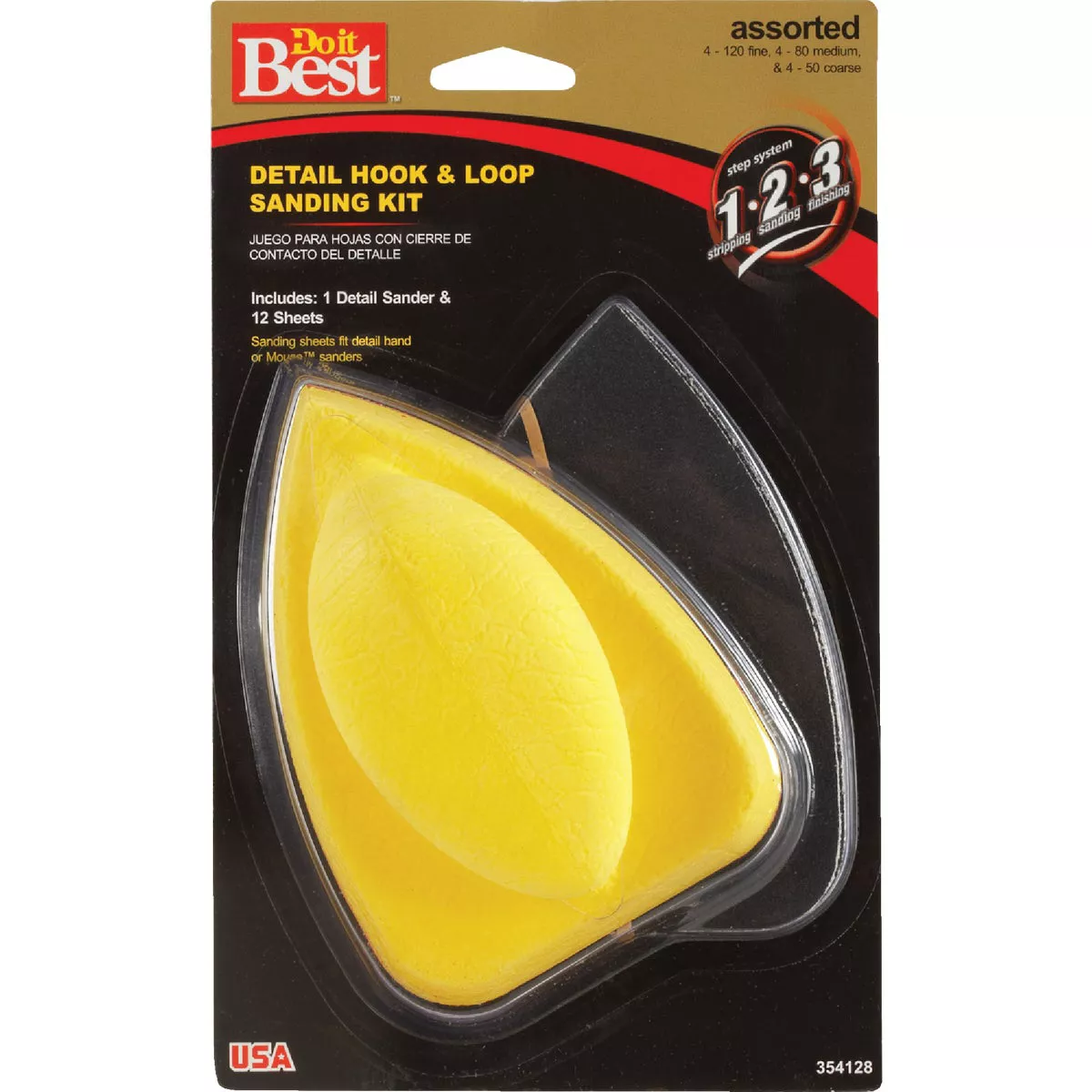 Do it Best Detail Hand Sanding Kit - photo 2