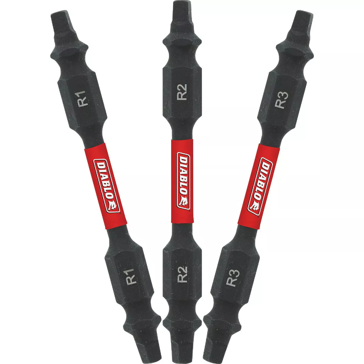 Diablo 2-1/2 In. Double-Ended Square Screwdriver Bit Set, Bulk