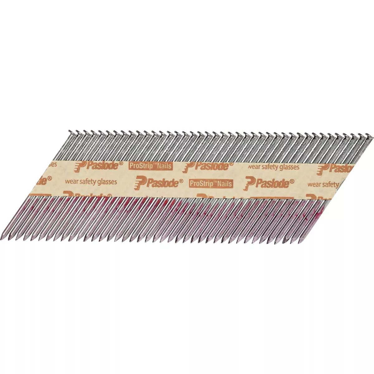 Paslode 3 In. x 0.120 In. 30 Degree Paper Tape Brite Smooth Shank RounDrive Framing Nails (2500 Ct.)