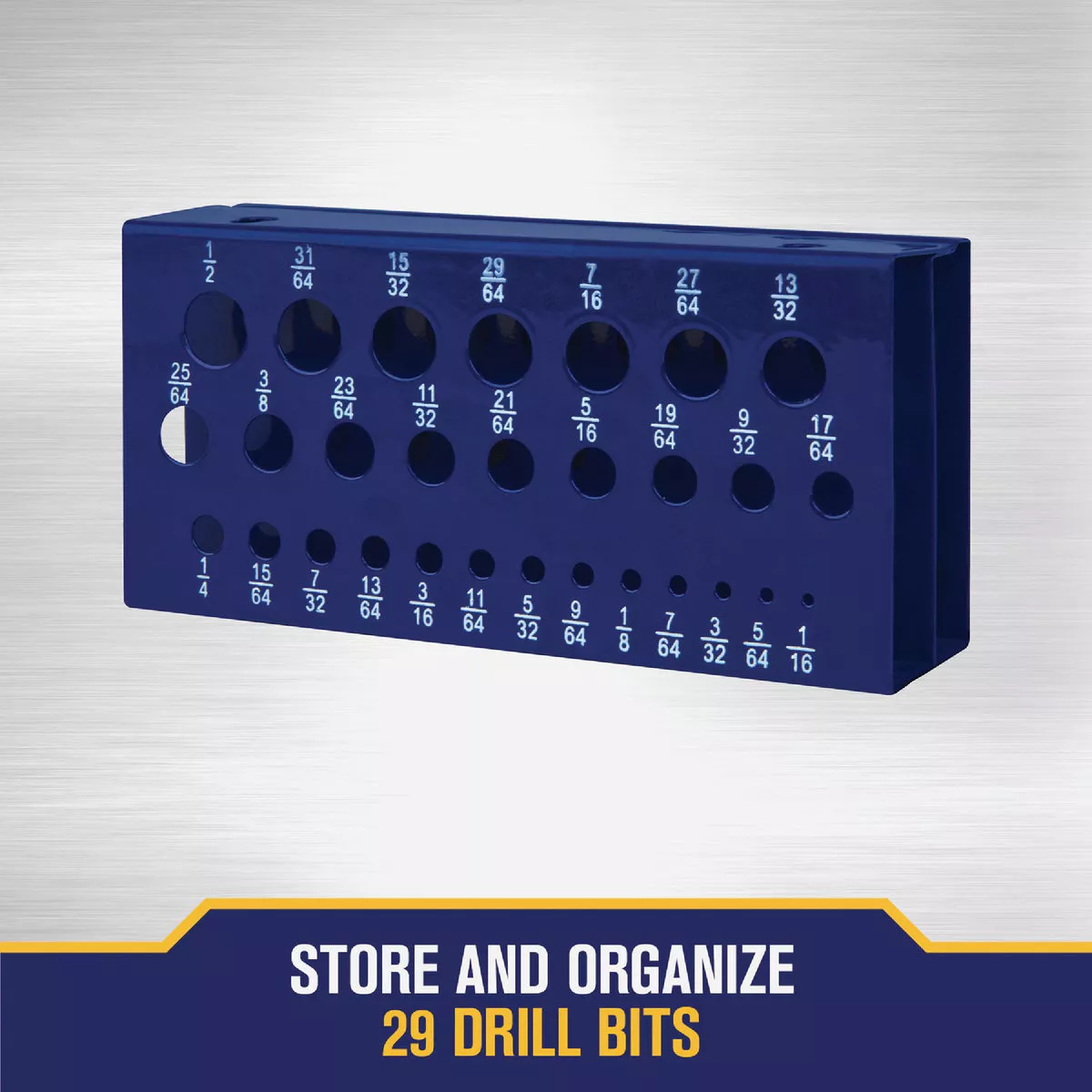 Irwin 1/16 In. to 1/2 In. Range Drill Bit Stand - photo 4