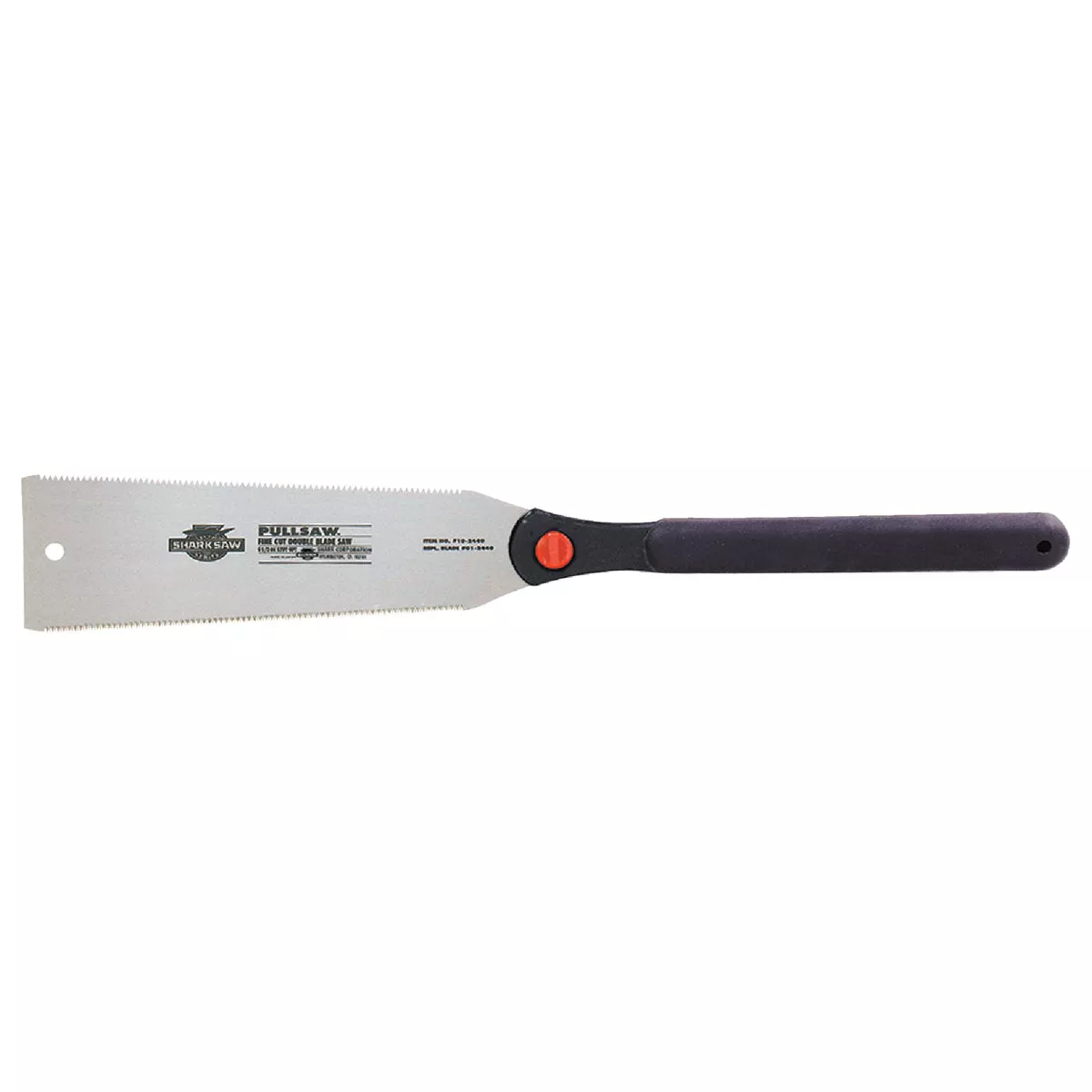 Shark 9-1/2 In. 9 & 19 TPI Double Edge Pull Stroke Pull Saw