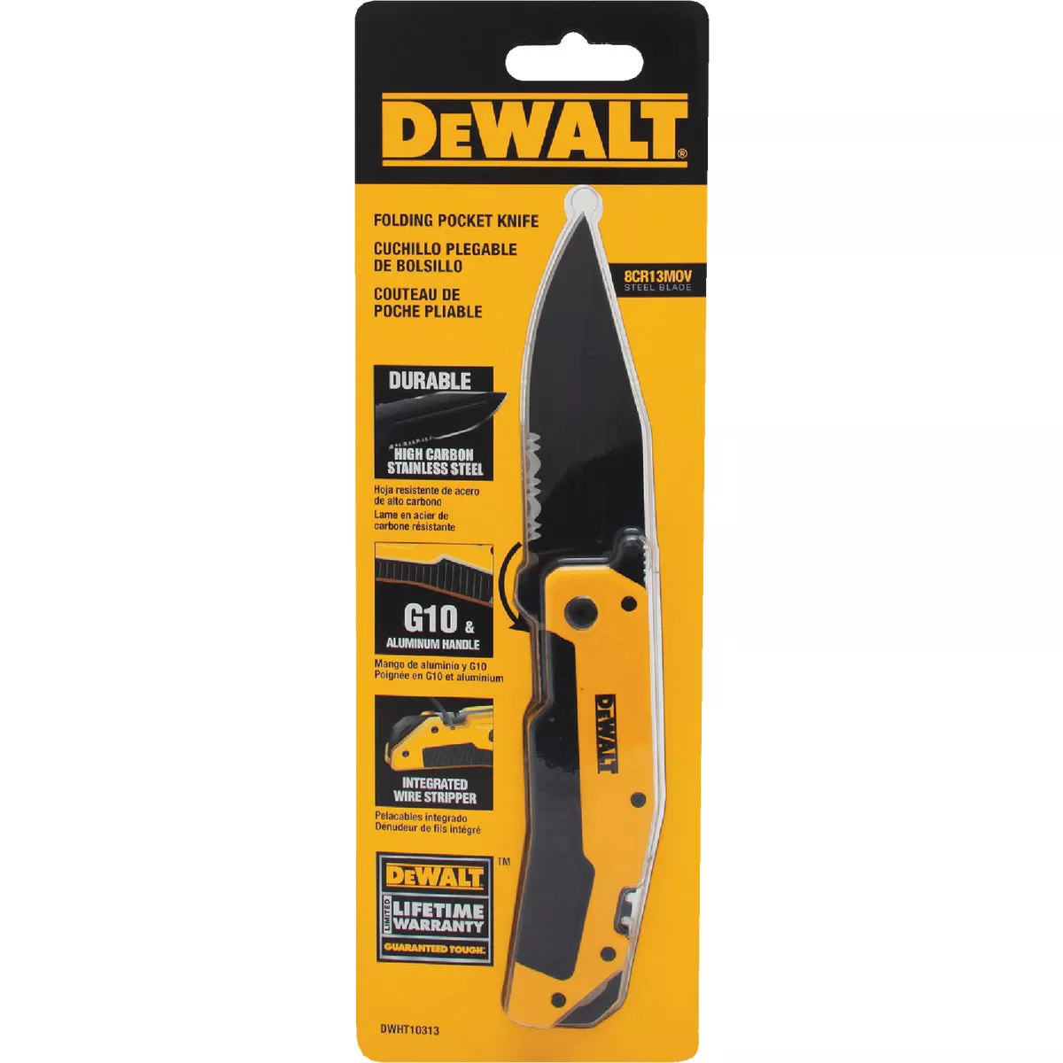 DEWALT 1-Blade 4-3/4 In. Premium Folding Pocket Knife - photo 2