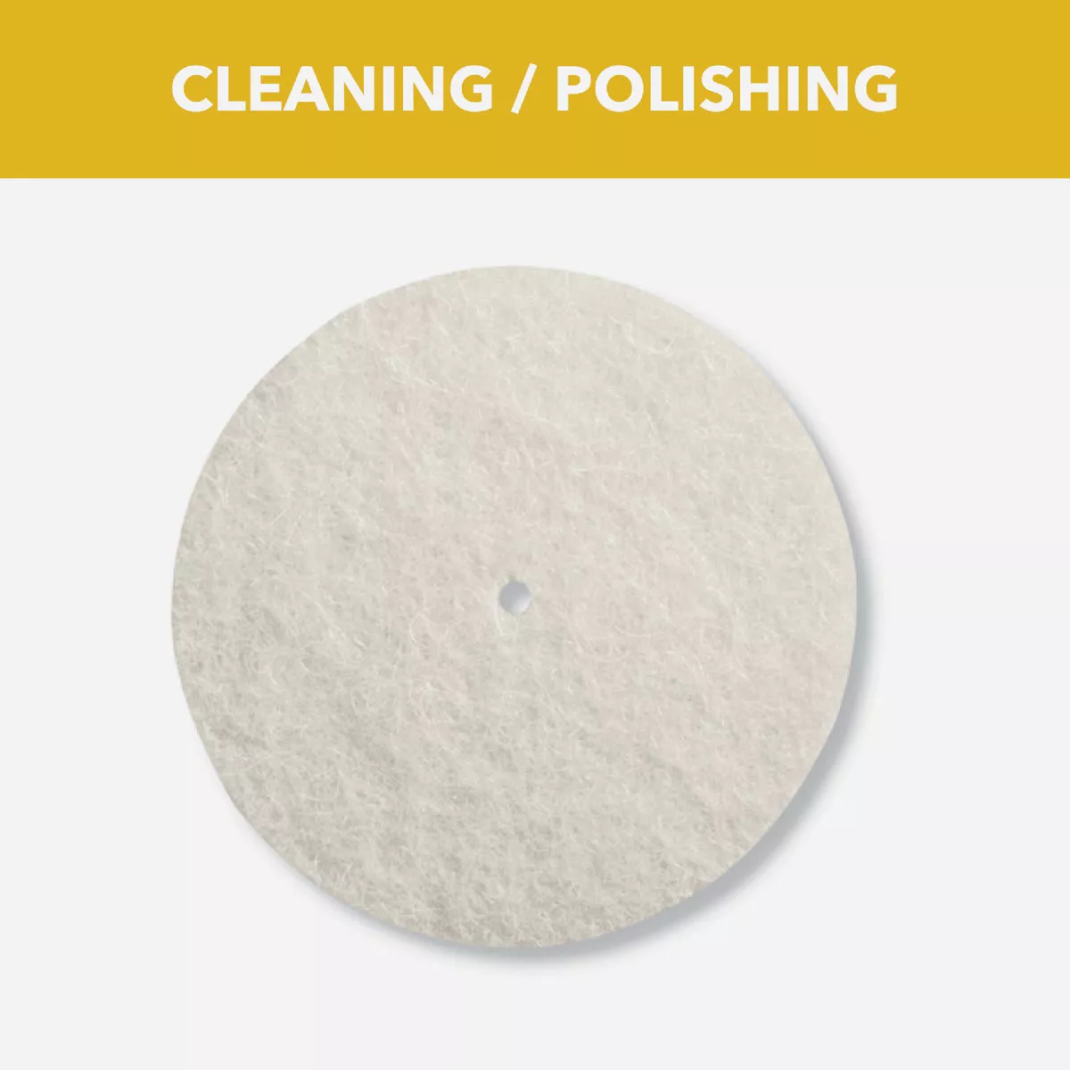Emery 1 In. Felt Polishing Wheel (2-Pack) - photo 2