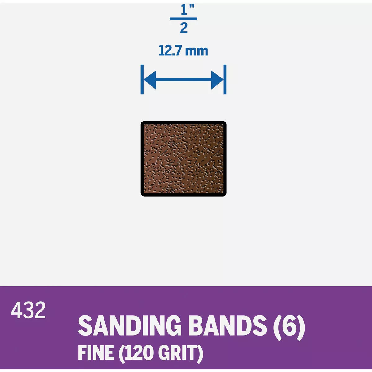 Dremel 1/2 In. 120 Fine Drum Sander Band - photo 6