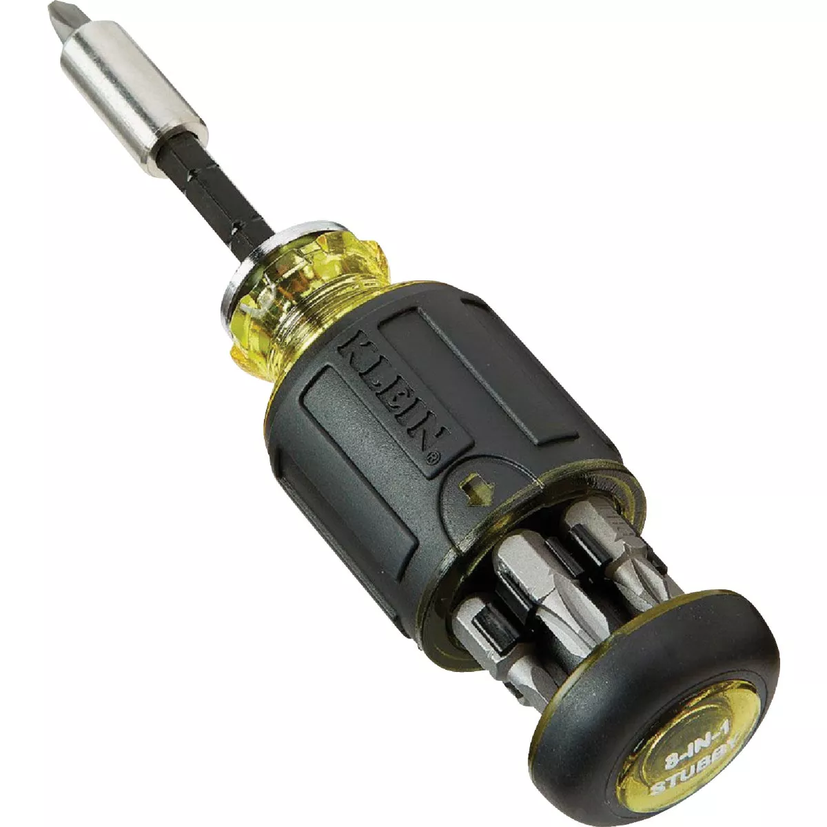 Klein 8-in-1 Stubby Adjustable Length Multi-Bit Screwdriver - photo 2