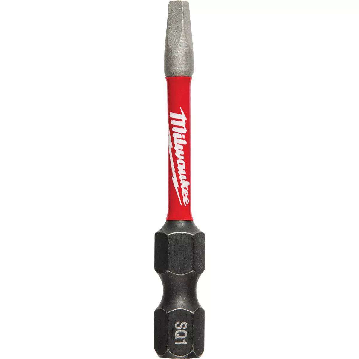 Milwaukee SHOCKWAVE #1 Square Recess 2 In. Power Impact Screwdriver Bit