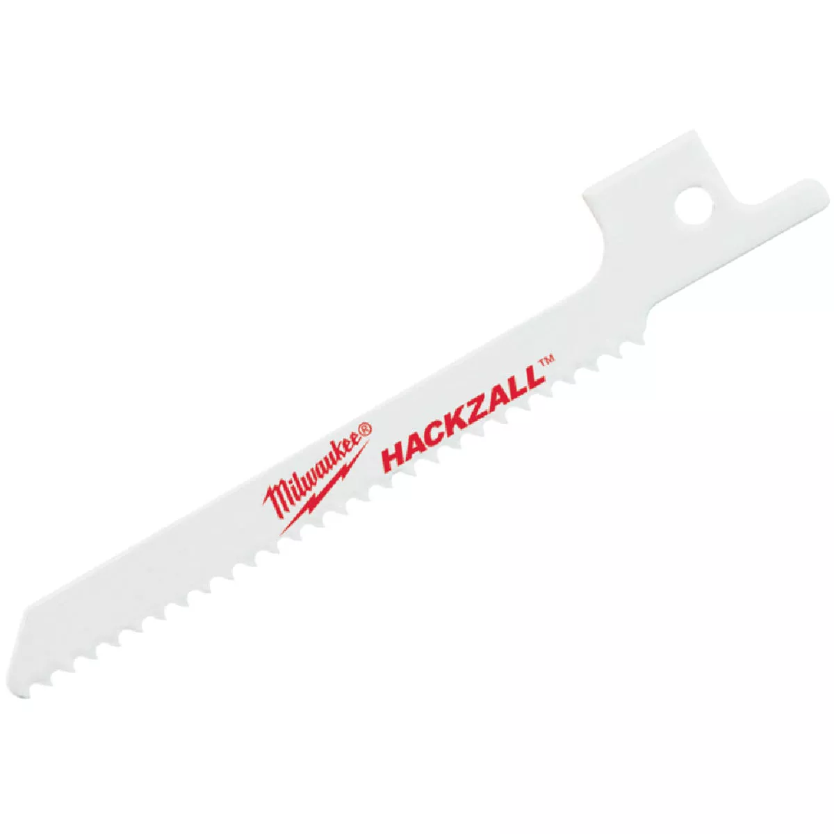 Milwaukee HACKZALL 4 In. 12 TPI Plaster Mini Reciprocating Saw Blade (5-Pack)