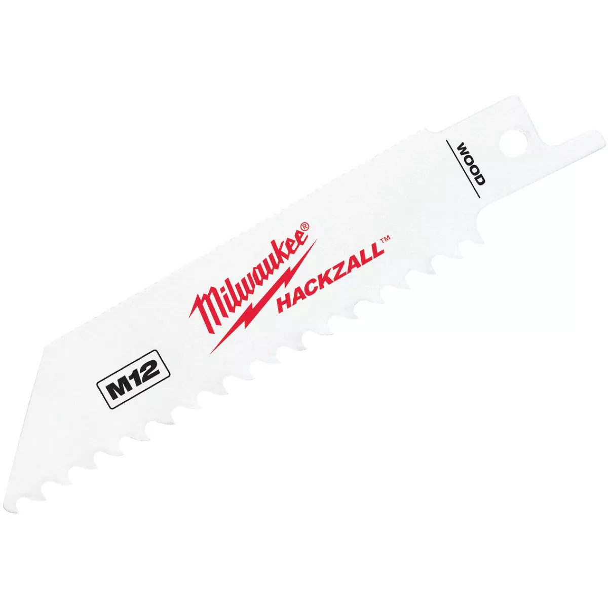 Milwaukee HACKZALL 4 In. 5 TPI Wood Reciprocating Saw Blade (5-Pack)