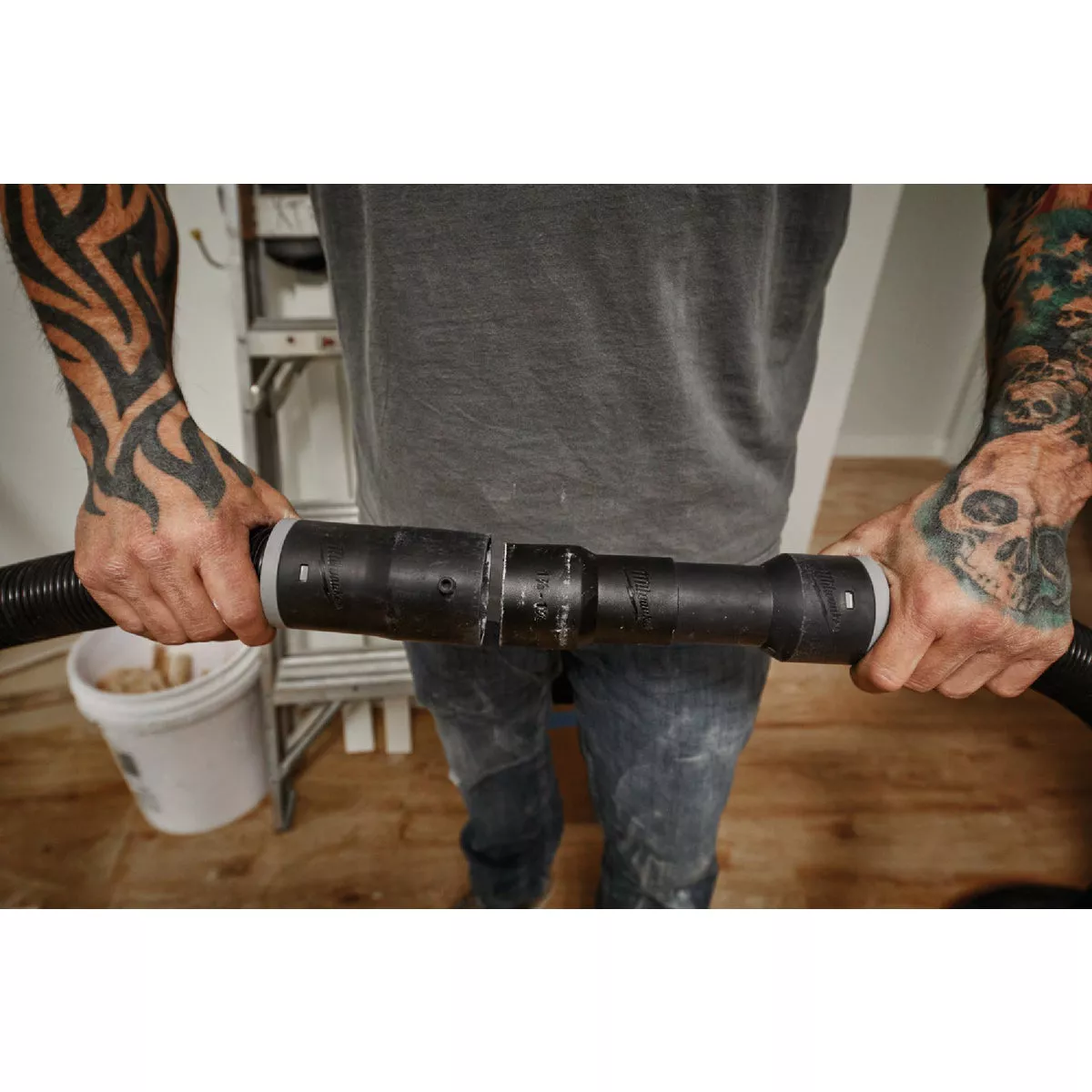 Milwaukee Black Plastic Hose and Accessory Vacuum Conversion Fitting Kit (3-Piece) - photo 5