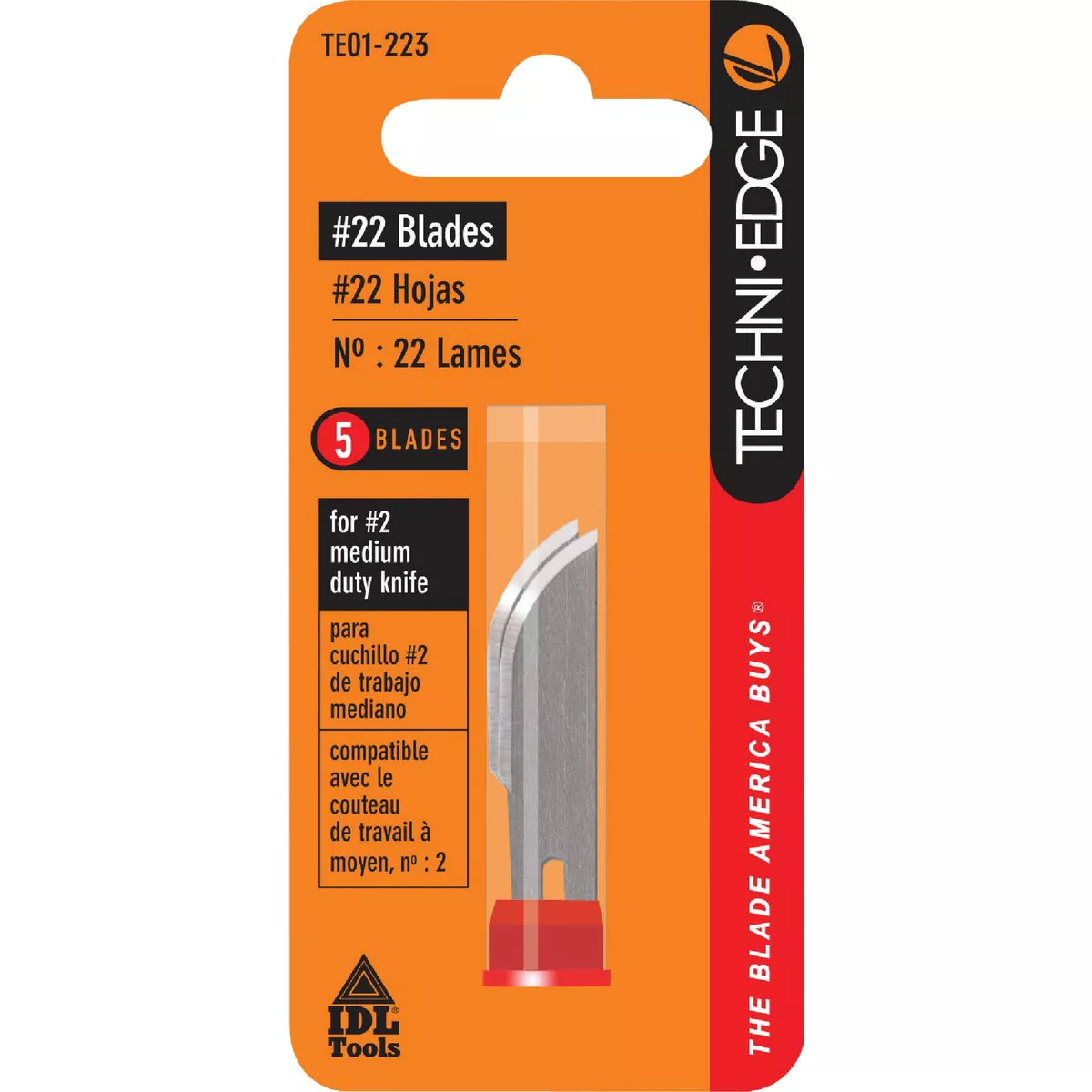 Techni Edge No. 22 Hobby Blades (5-Pack) - photo 2