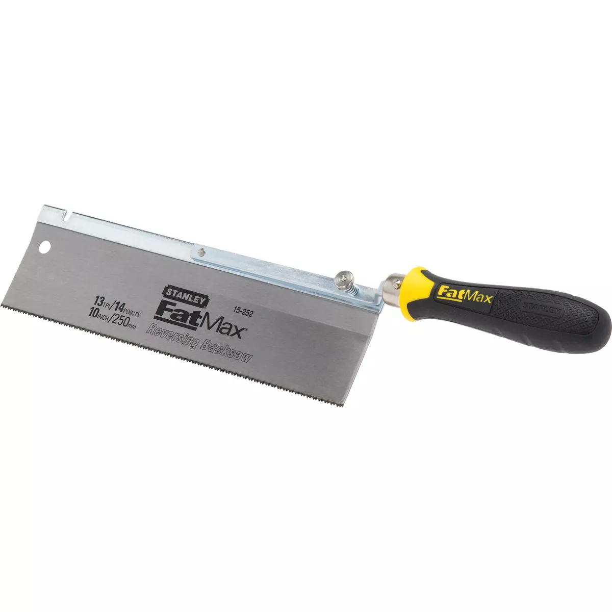 Stanley 10 In. L. Blade 15 TPI Cushion Grip Handle Dovetail Saw
