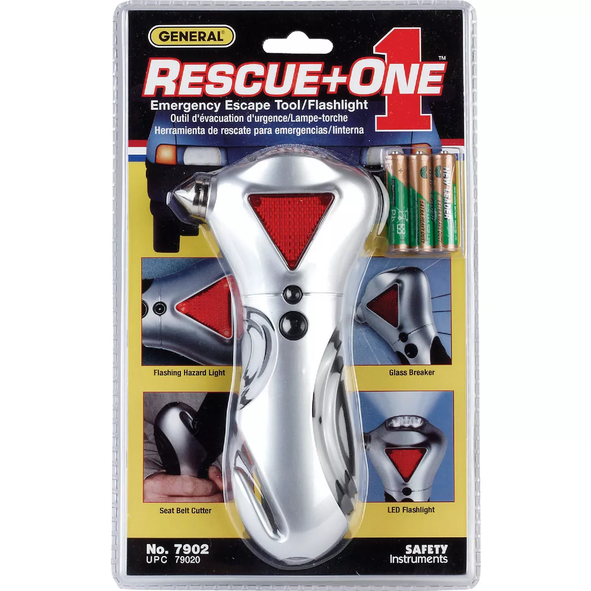 General Tools Rescue+One 4-in-1 Car Rescue Tool - photo 2