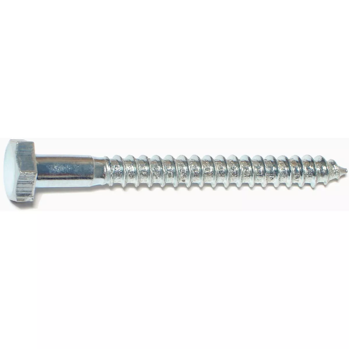 Midwest Fastener 1/4 In. x 2-1/2 In. Zinc Plated Grade 2 / A307 Steel Hex Head Lag Screws (5 Ct.)