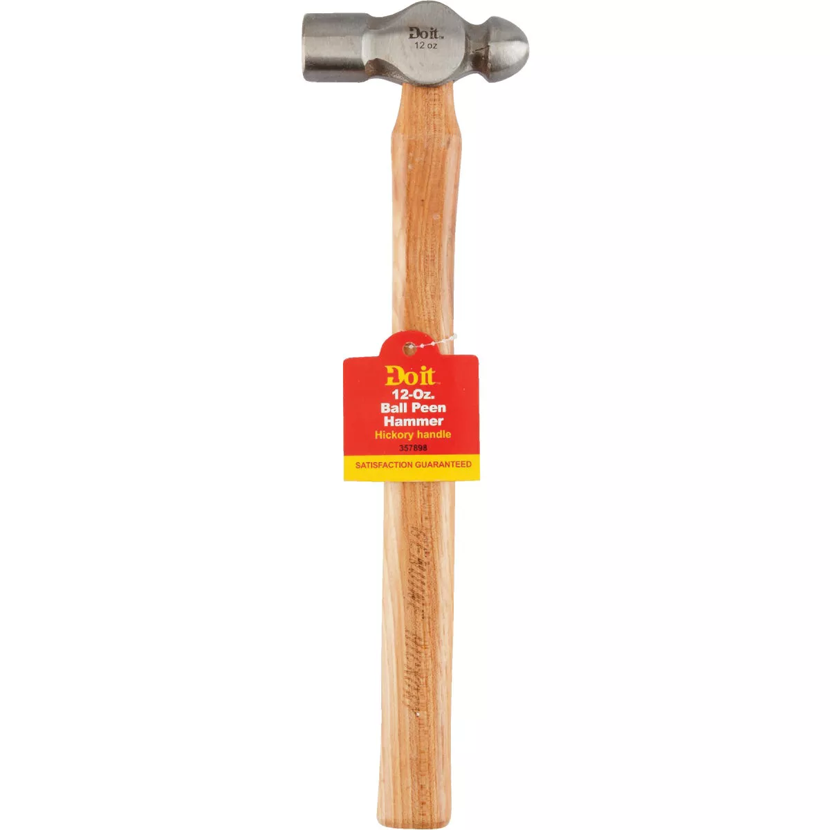Do it 12 Oz. Steel Ball Peen Hammer with Hickory Handle - photo 2
