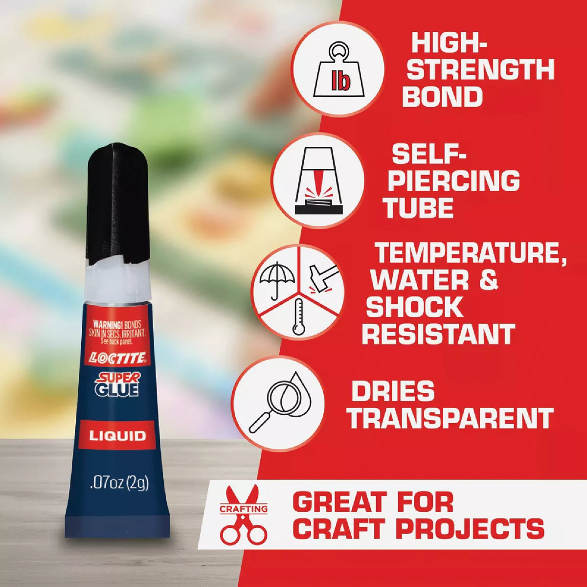 LOCTITE 0.07 Oz. Liquid Super Glue (2-Pack) - photo 5