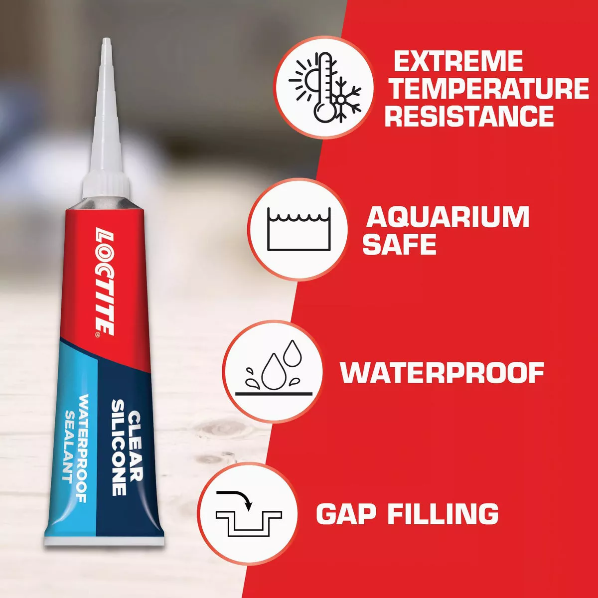 Loctite 2.7 Oz. Clear Silicone Sealant - photo 5