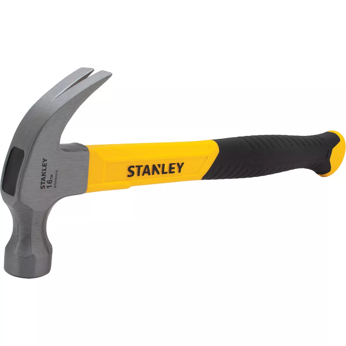 Stanley 16 Oz. Smooth-Face Curved Claw Hammer with Fiberglass Handle - photo 2