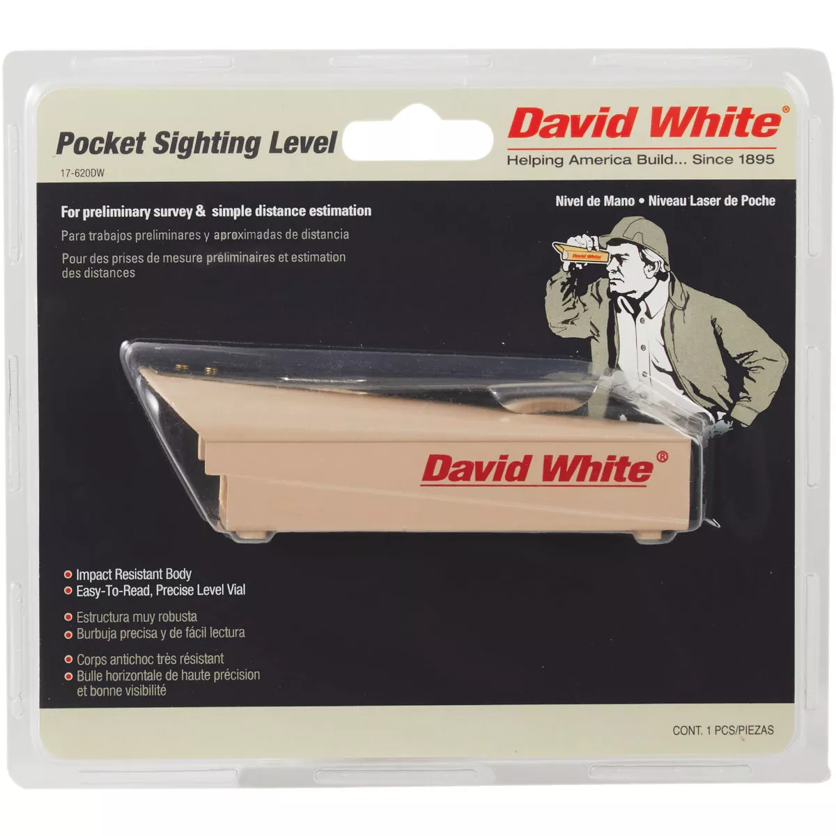 David White SitePro Hand Sight Level - photo 2