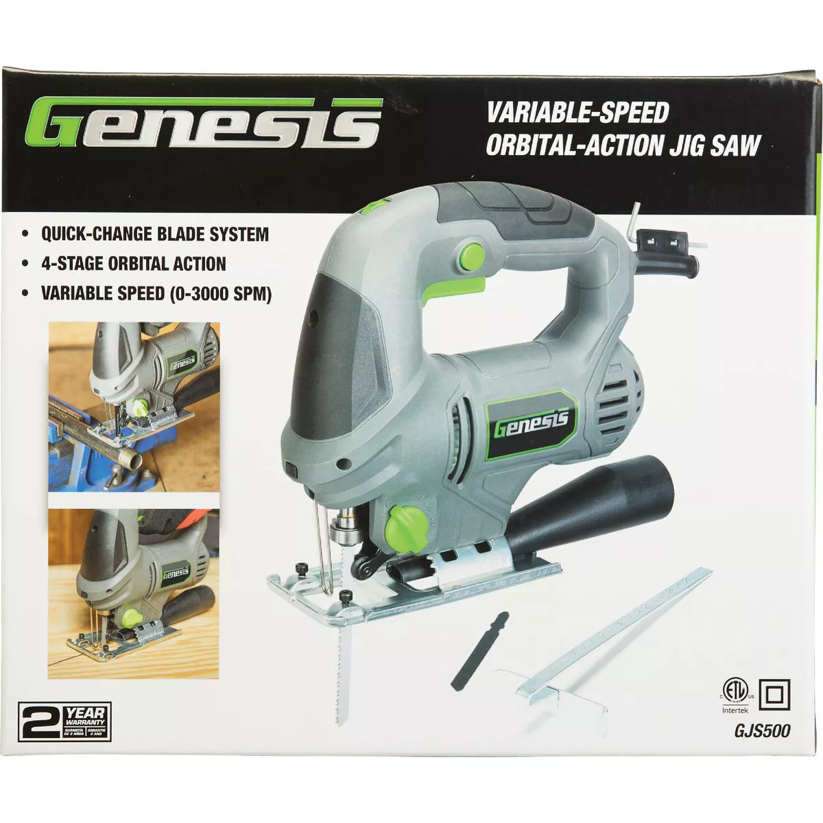 Genesis 5-Amp Variable Speed Orbital Jig Saw - photo 2