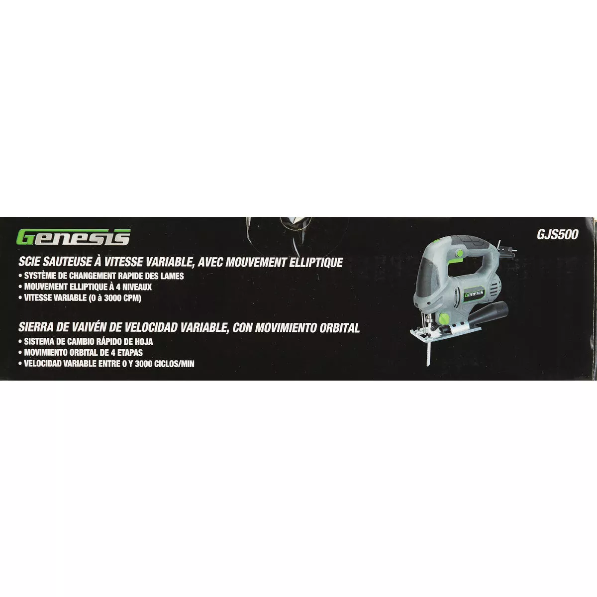 Genesis 5-Amp Variable Speed Orbital Jig Saw - photo 3