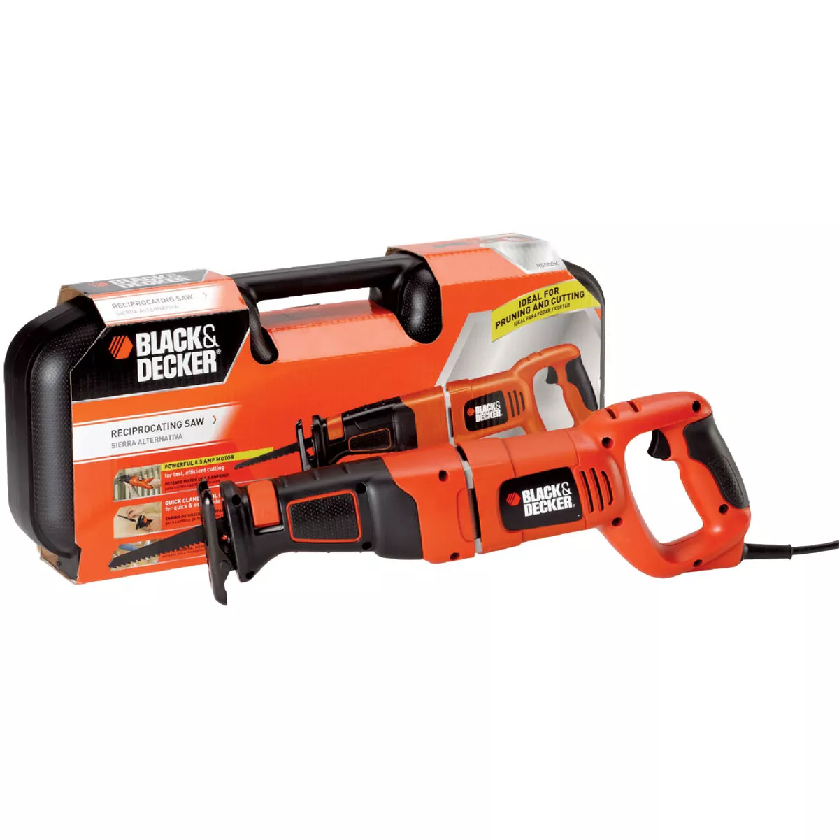 Black & Decker 8.5-Amp Reciprocating Saw Kit - photo 3