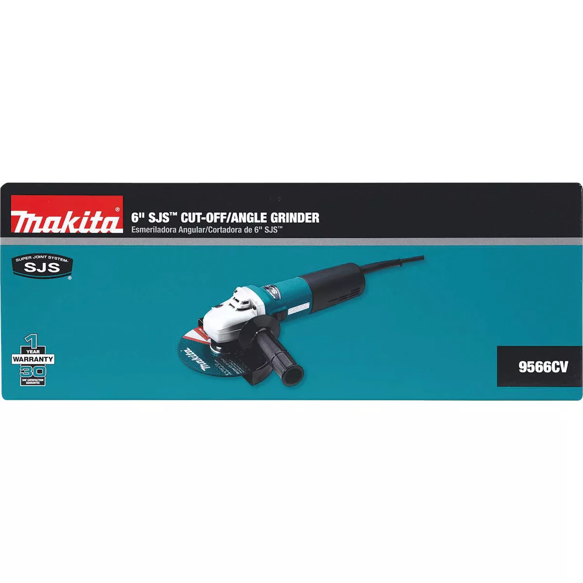 Makita 6 In. 13-Amp SJS High-Power Angle Grinder with Lock On - photo 2
