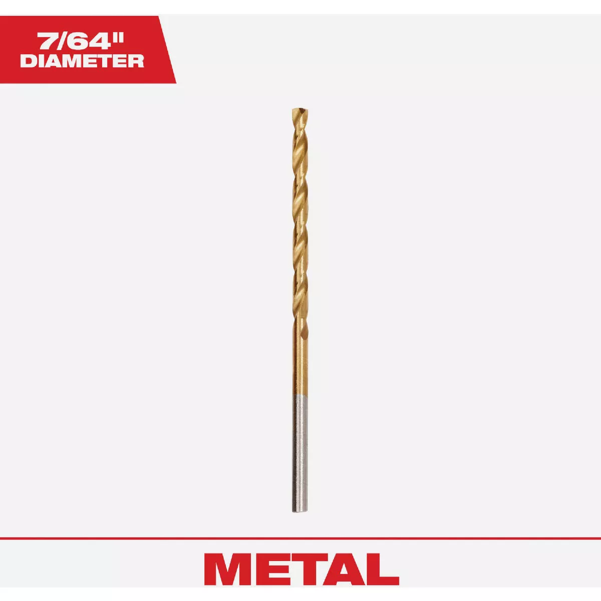 Milwaukee THUNDERBOLT 7/64 In. Titanium Drill Bit (2-Pack)