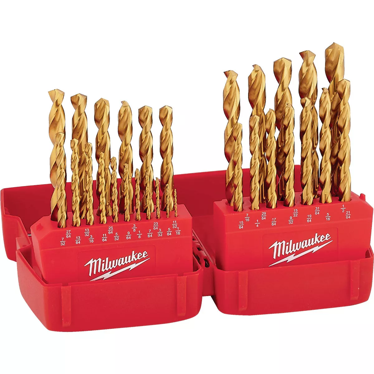 Milwaukee THUNDERBOLT 29-Piece Titanium Drill Bit Set, 1/16 In. thru 1/2 In. - photo 3