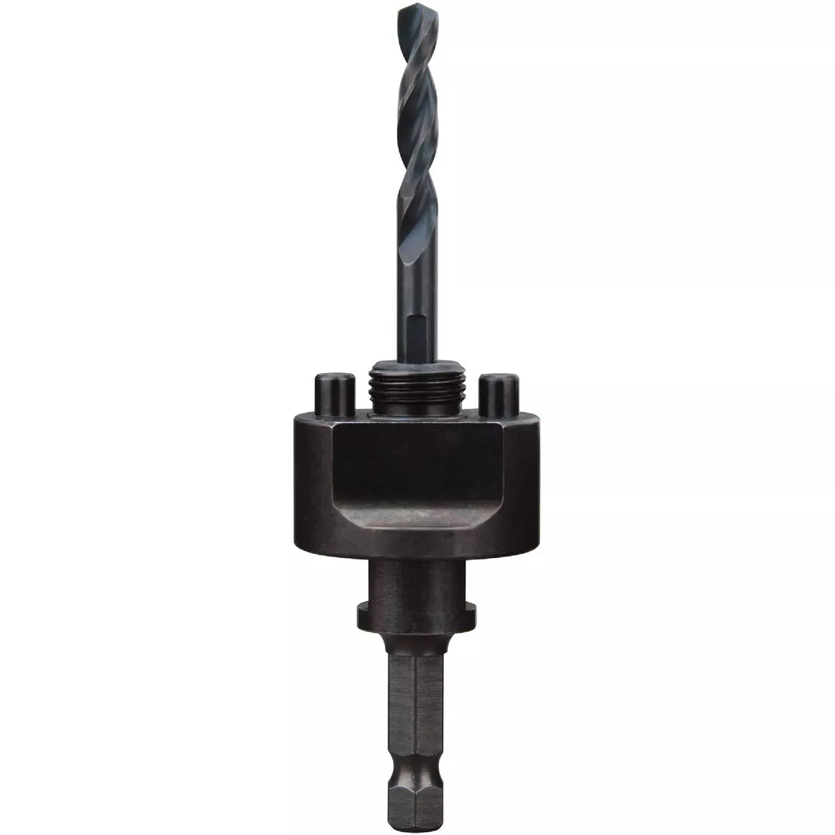 Milwaukee 3/8 In. Hex Quick Change Hole Saw Mandrel Fits Hole Saws 1-1/4 In. and Larger