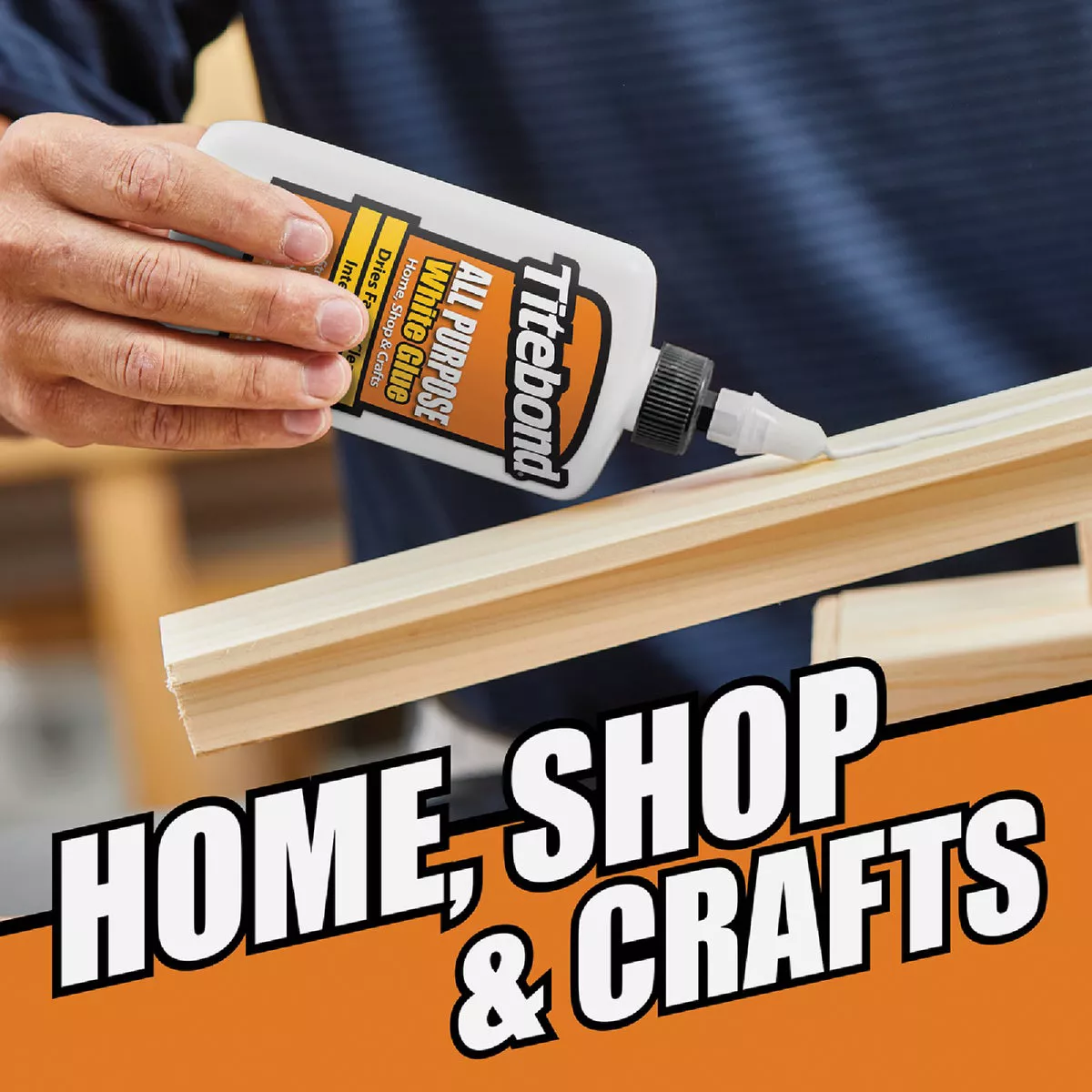 Titebond 16 Oz. White All-Purpose Glue - photo 2