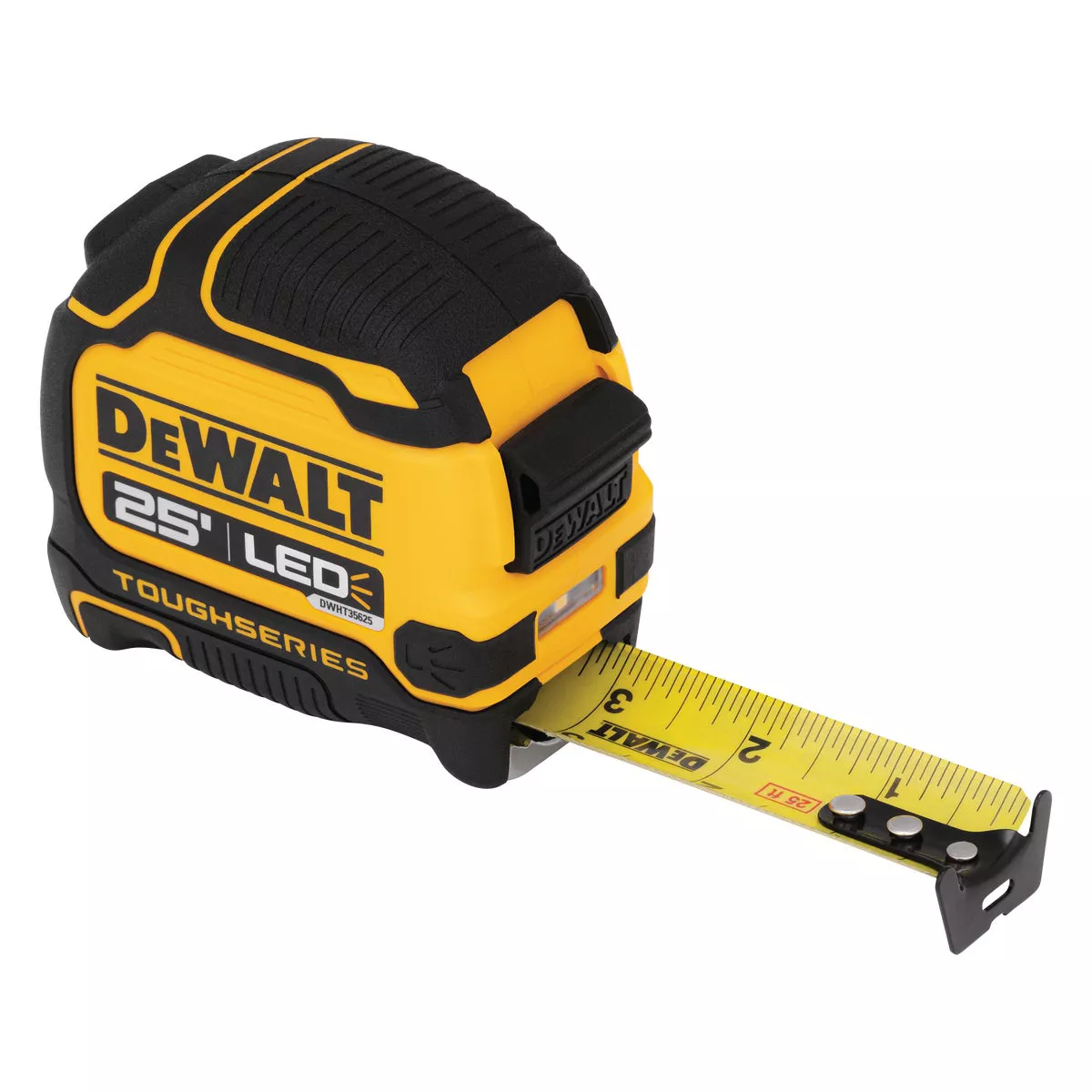 DEWALT TOUGHSERIES 25 Ft. Tape Measure with LED Light - photo 2