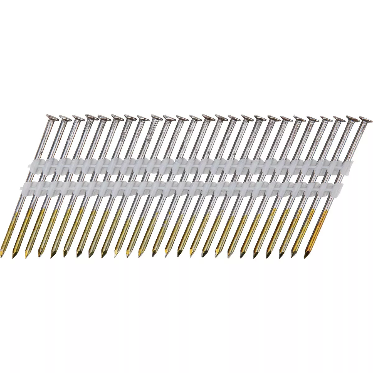 Pro-Fit 3 In. x 0.131 In. 21 Degree Plastic Strip Round Head Brite Framing Stick Nails (1000 Ct.)