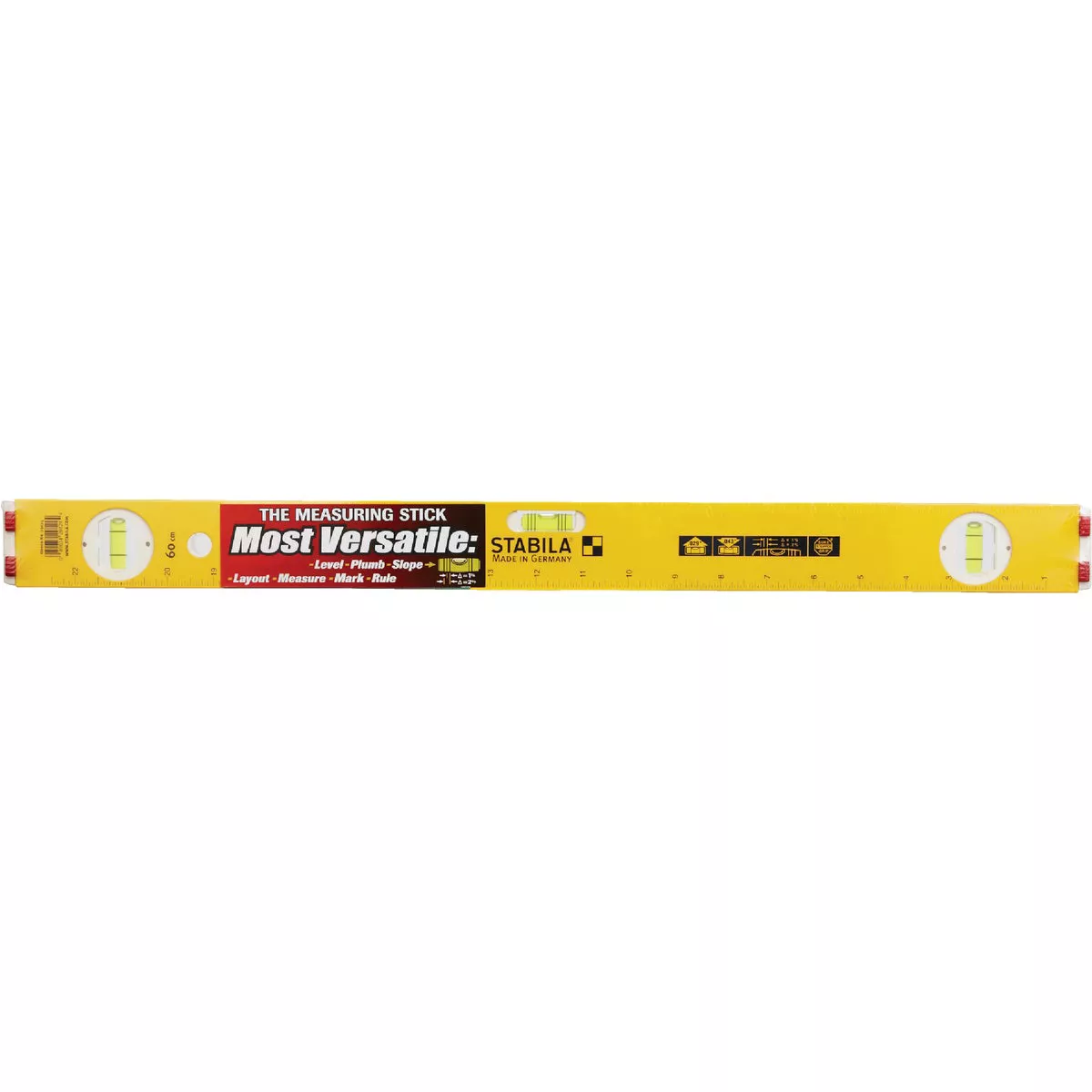 Stabila Measuring Stick 24 In. Aluminum Box Level | True Value Hardware