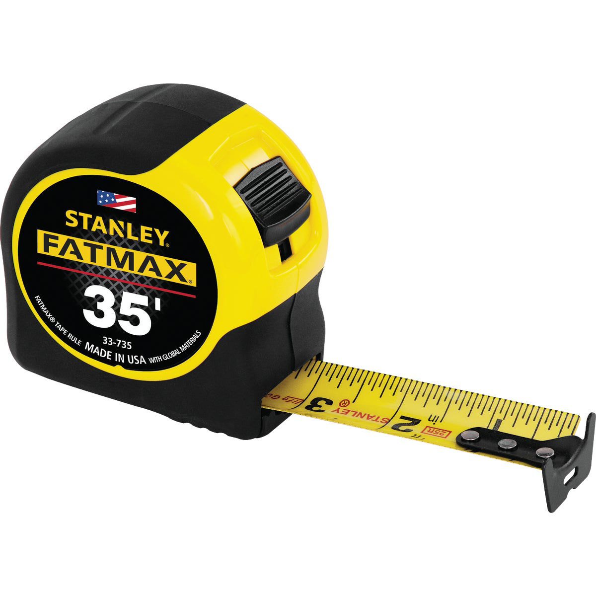 Stanley FatMax 35 Ft. Classic Tape Measure with 11 Ft. Standout Do it