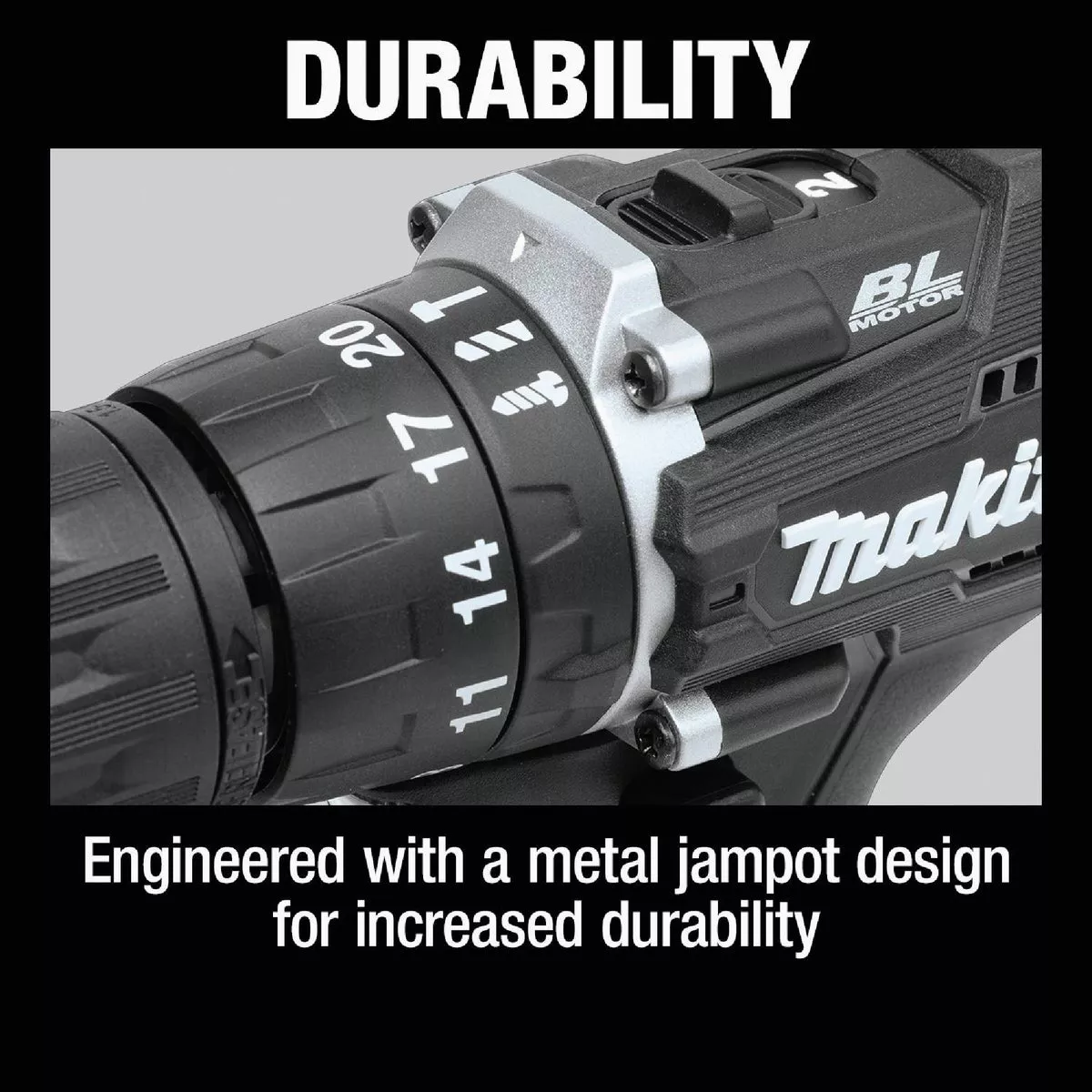 Makita 18-Volt LXT Lithium-Ion 1/2 In. Brushless Sub-Compact Cordless Hammer Drill (Tool Only) - photo 5