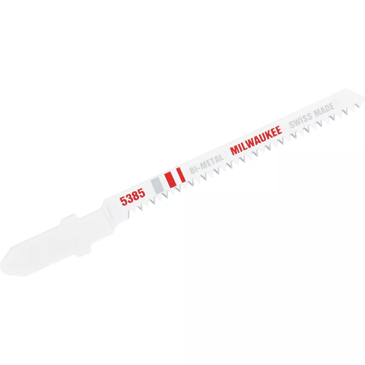 Milwaukee T-Shank 3 In. x 20 TPI Bi-Metal Jig Saw Blade, Wood Cutting (5-Pack) - photo 2