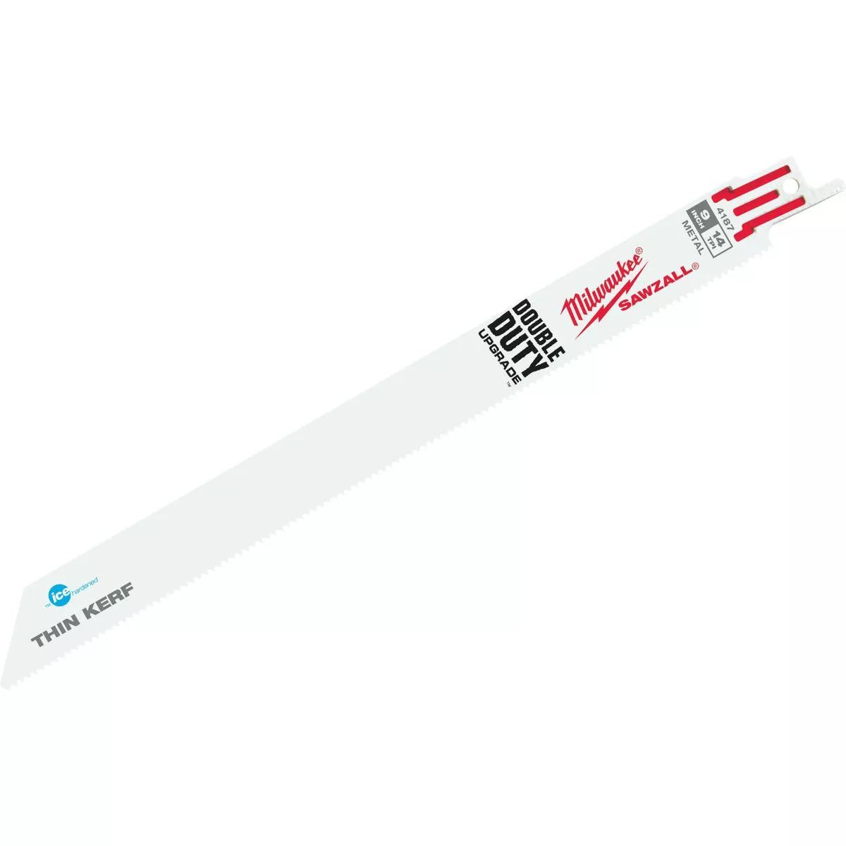 Milwaukee SAWZALL 9 In. 14 TPI Ice Hardened Metal Reciprocating Saw Blade (5-Pack)
