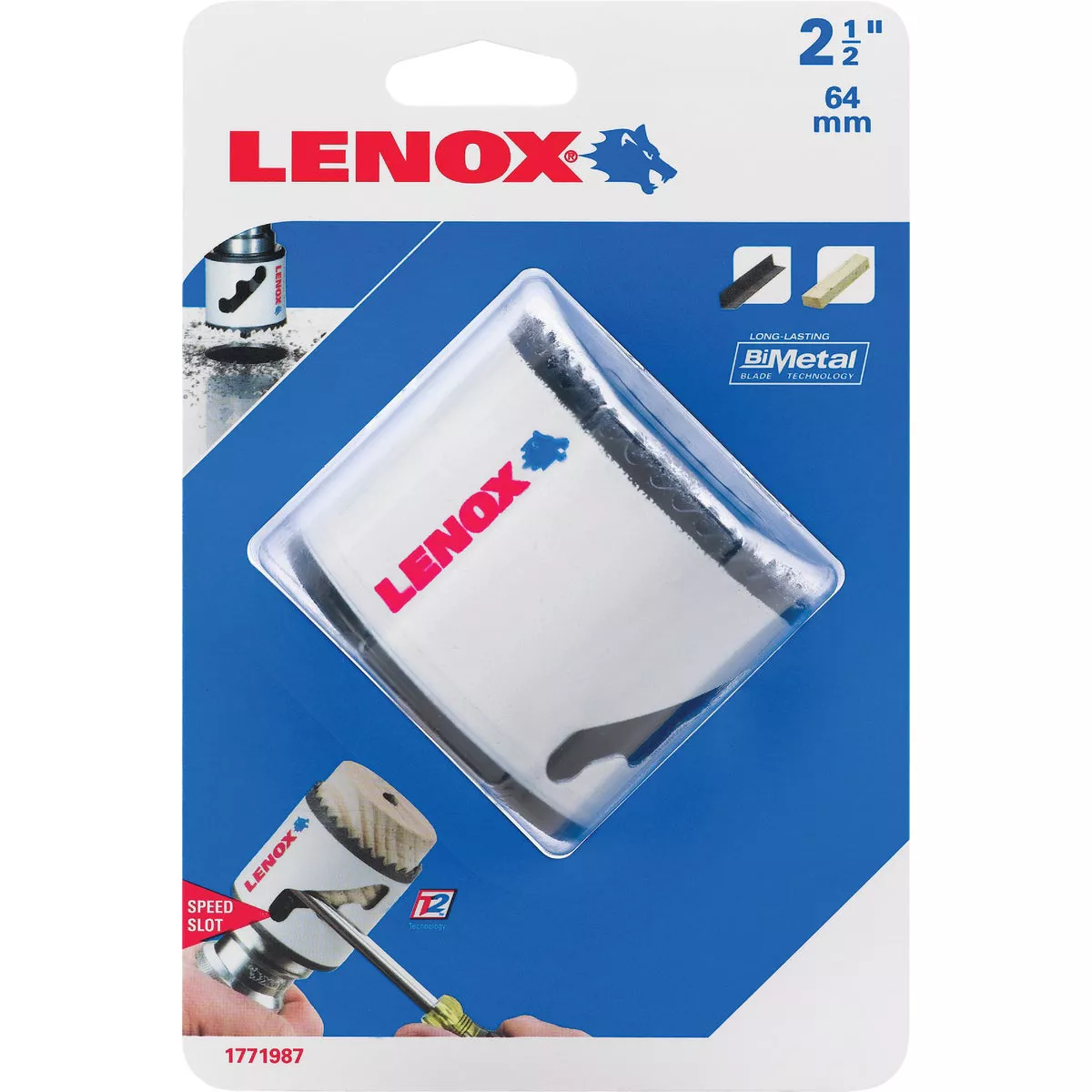 Lenox Speed Slot 2-1/2 In. Bi-Metal Hole Saw - photo 2