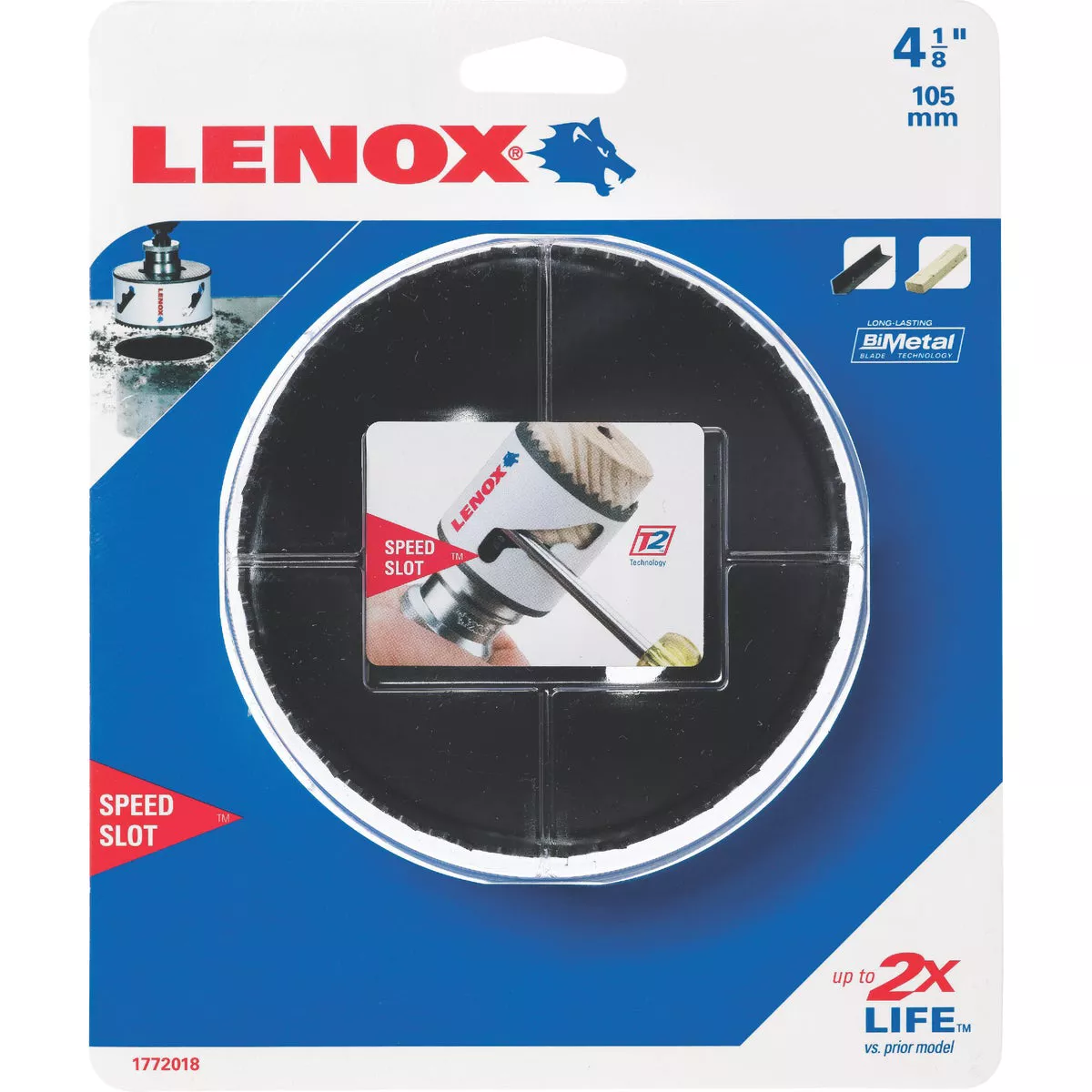 Lenox Speed Slot 4-1/8 In. Bi-Metal Hole Saw - photo 2