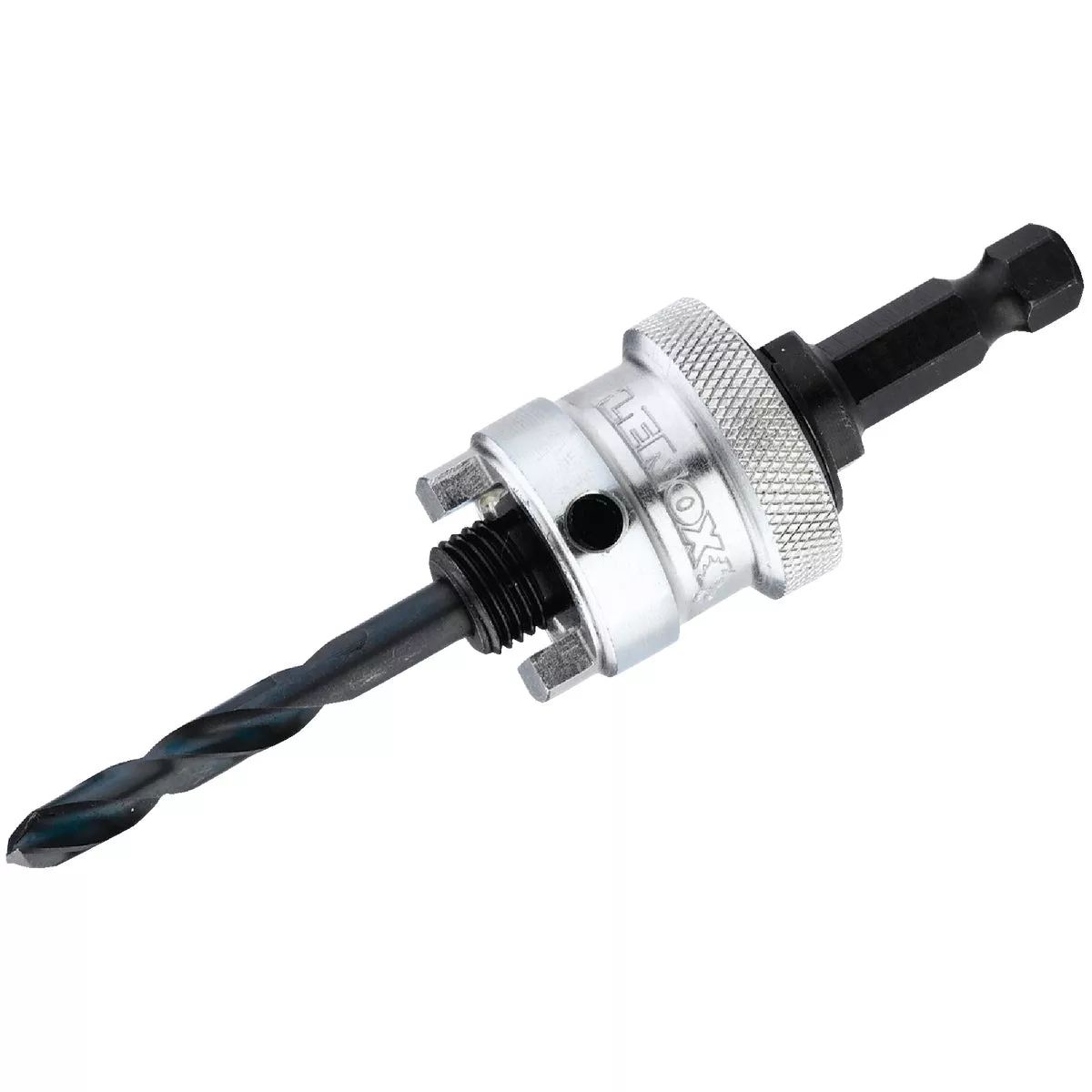 Lenox 3/8 In. Hex Shank Snap Back Hole Saw Mandrel Fits 9/16 In. to 1-3/16 In. Hole Saws