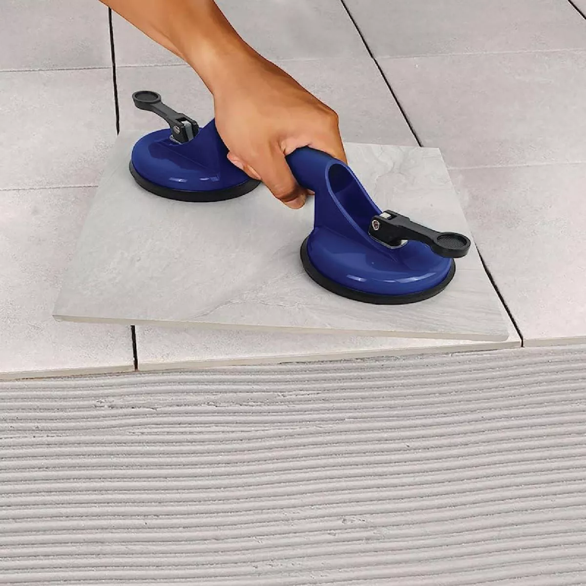 QEP Double Suction Cup Portable Handle - photo 2
