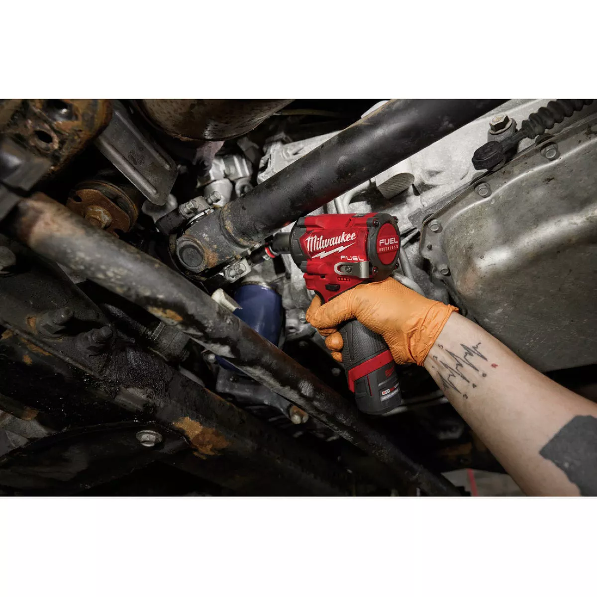 Milwaukee M12 FUEL Brushless 3/8 In. Stubby Cordless Impact Wrench (Tool Only) - photo 12