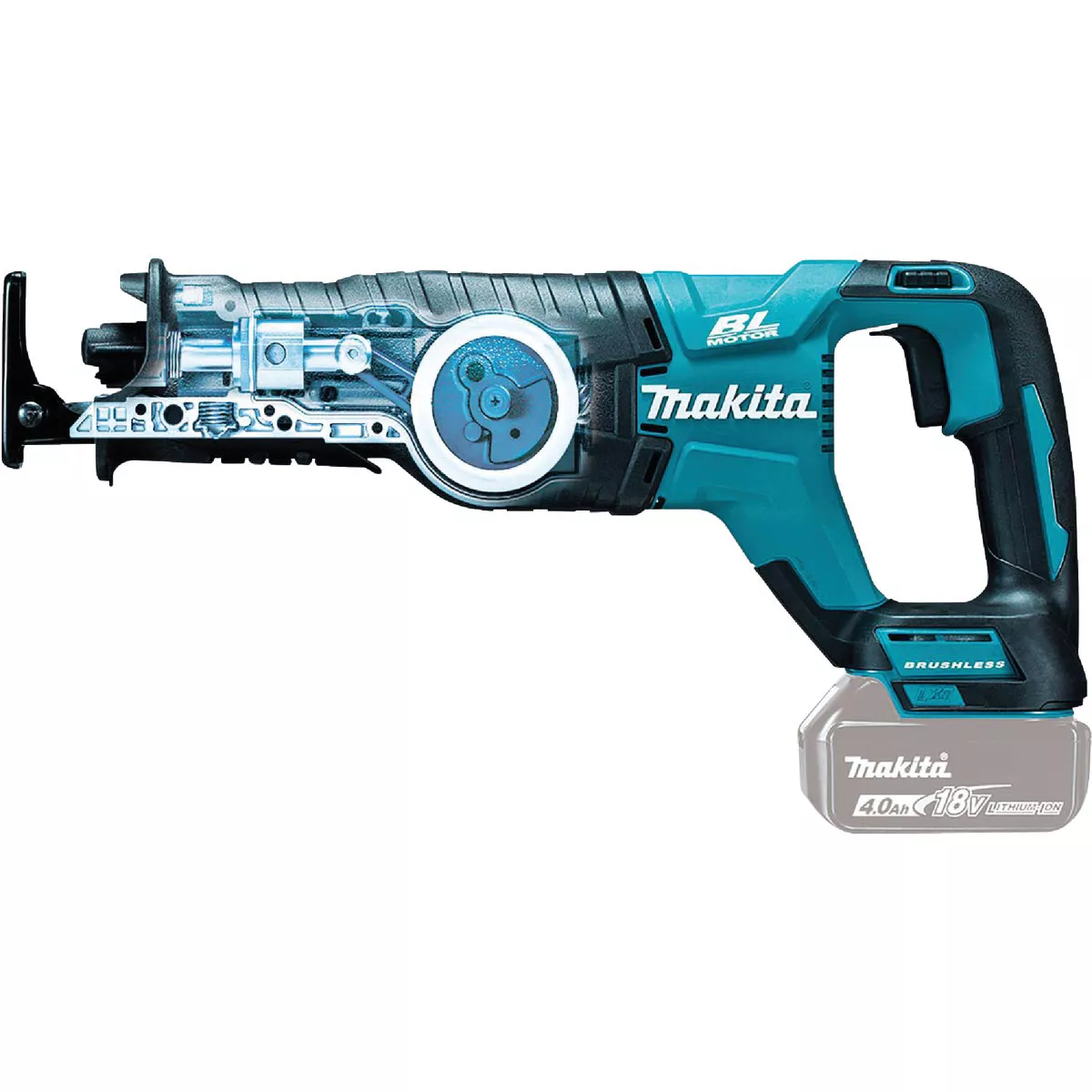 Makita 18V LXT Lithium-Ion Brushless Cordless Reciprocating Saw (Bare Tool) - photo 16