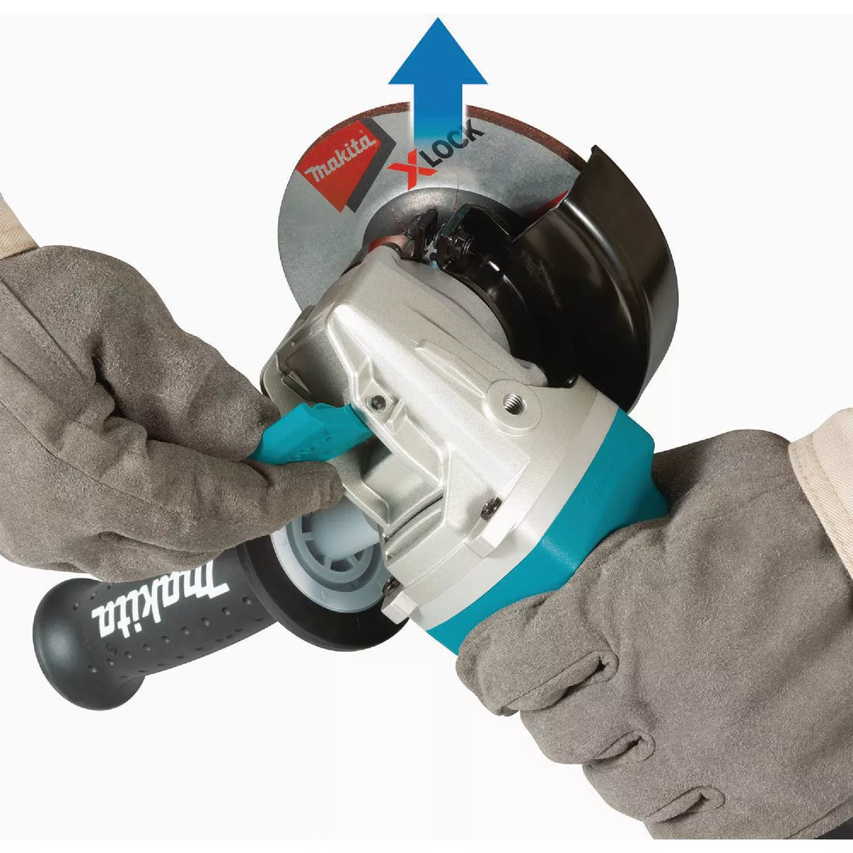 Makita 4-1/2 In. 7.5-Amp X-LOCK Angle Grinder with Lock On - photo 8