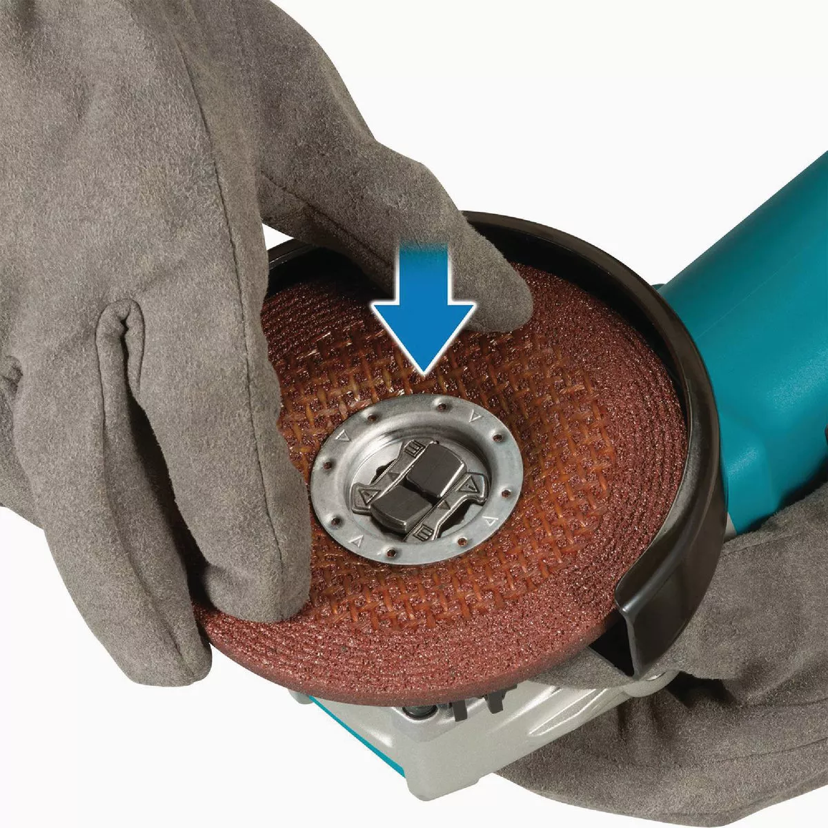 Makita 4-1/2 In. 7.5-Amp X-LOCK Angle Grinder with Lock On - photo 9
