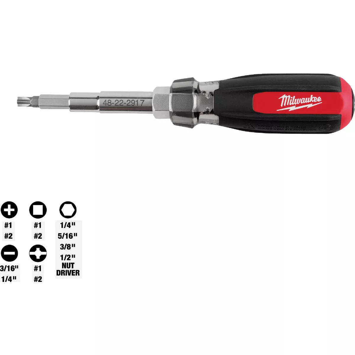 Milwaukee 13-In-1 Magnetic Multi-Bit Screwdriver