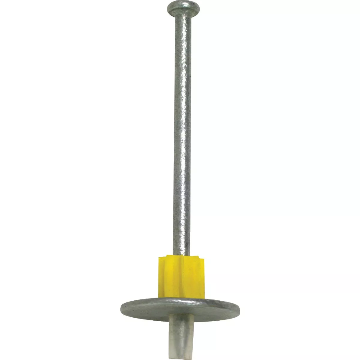 PDPAWL.157 in. x 2-1/2 in. Mechanically Galvanized Powder-Actuated Pin w/ 1 in. Washer (100-Qty)