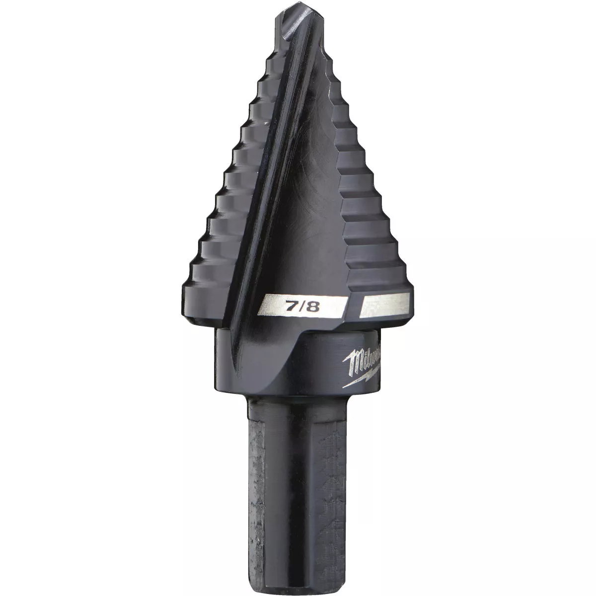 Milwaukee 7/8 In. Single Hole #7 Step Drill Bit, 1 Step