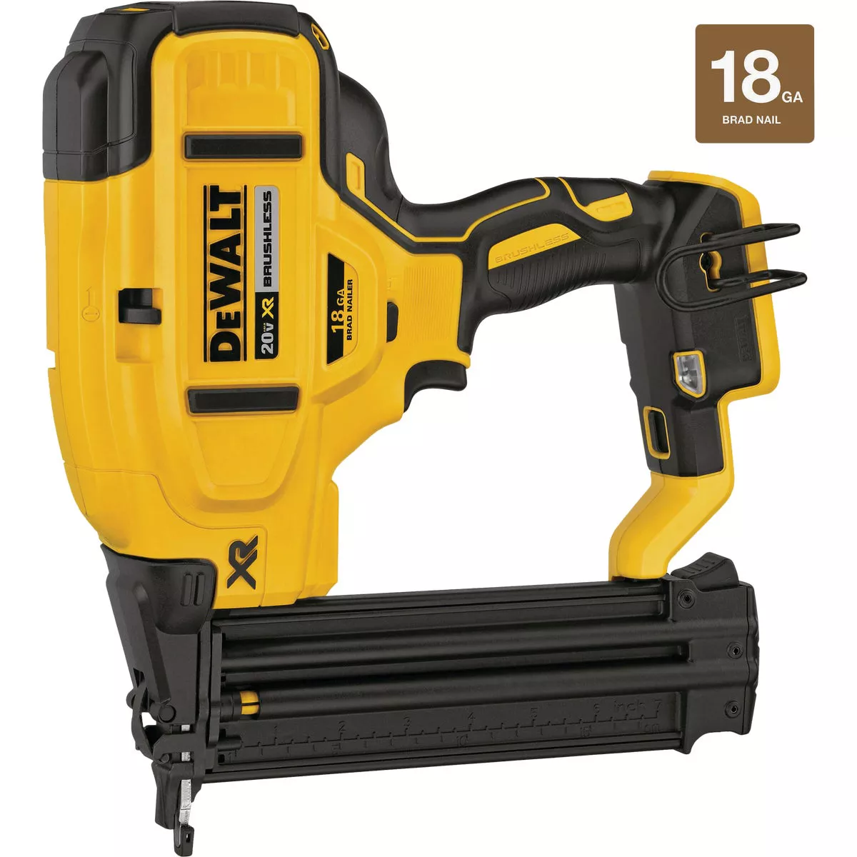 DEWALT 20V MAX XR Brushless 18-Gauge 2-1/8 In. Cordless Brad Nailer (Tool Only) - photo 3